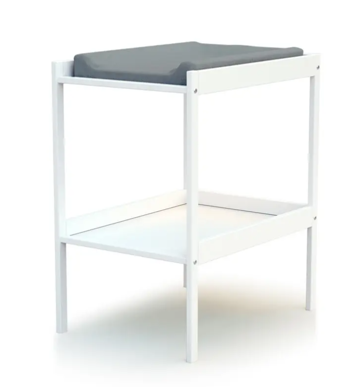 Table à Langer WEBABY Blanc 1 Etagère